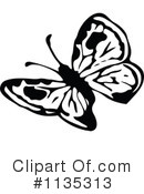 Butterfly Clipart #1135313 by Prawny Vintage