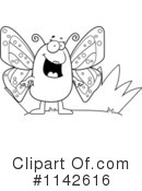 Butterfly Clipart #1142616 by Cory Thoman
