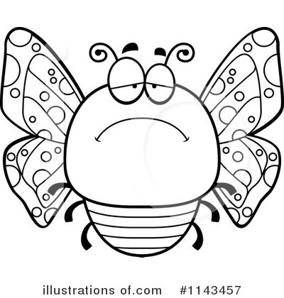 Royalty-Free (RF) Butterfly Clipart Illustration by Cory Thoman - Stock Sample #1143457