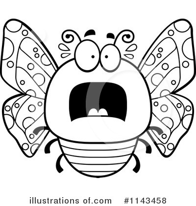 Royalty-Free (RF) Butterfly Clipart Illustration by Cory Thoman - Stock Sample #1143458