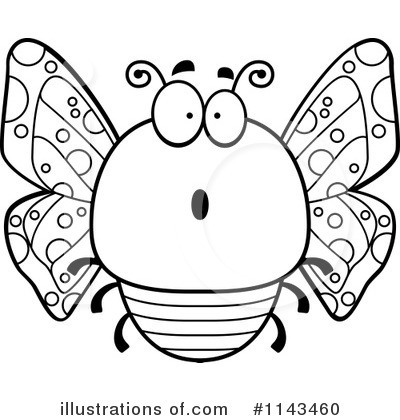 Royalty-Free (RF) Butterfly Clipart Illustration by Cory Thoman - Stock Sample #1143460