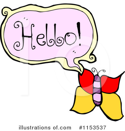 Hello Clipart #1153537 by lineartestpilot