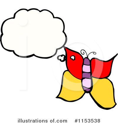 Royalty-Free (RF) Butterfly Clipart Illustration by lineartestpilot - Stock Sample #1153538
