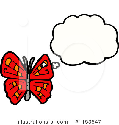 Royalty-Free (RF) Butterfly Clipart Illustration by lineartestpilot - Stock Sample #1153547