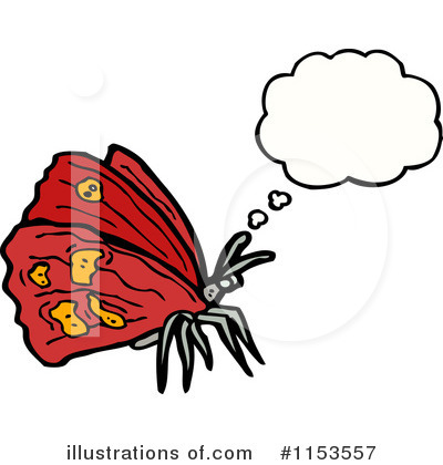 Royalty-Free (RF) Butterfly Clipart Illustration by lineartestpilot - Stock Sample #1153557