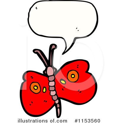 Royalty-Free (RF) Butterfly Clipart Illustration by lineartestpilot - Stock Sample #1153560