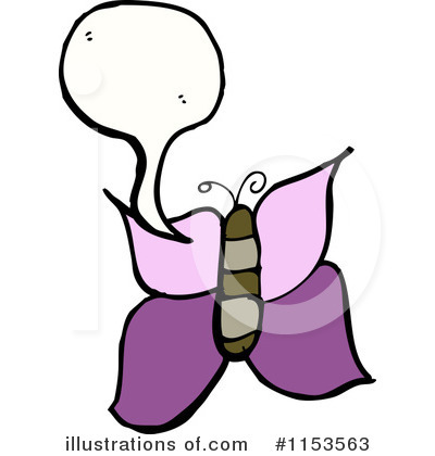 Royalty-Free (RF) Butterfly Clipart Illustration by lineartestpilot - Stock Sample #1153563