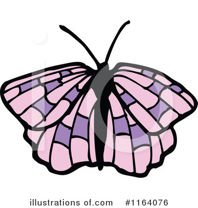 Royalty-Free (RF) Butterfly Clipart Illustration by lineartestpilot - Stock Sample #1164076