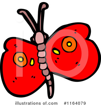 Royalty-Free (RF) Butterfly Clipart Illustration by lineartestpilot - Stock Sample #1164079