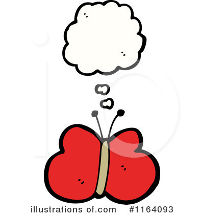 Royalty-Free (RF) Butterfly Clipart Illustration by lineartestpilot - Stock Sample #1164093