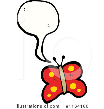 Royalty-Free (RF) Butterfly Clipart Illustration by lineartestpilot - Stock Sample #1164106