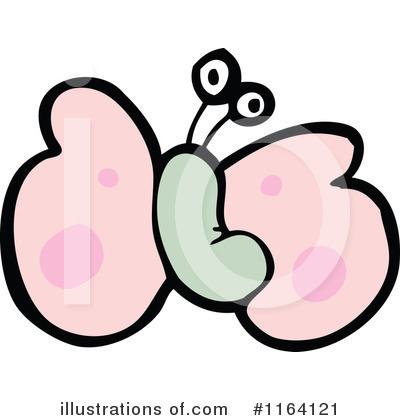 Royalty-Free (RF) Butterfly Clipart Illustration by lineartestpilot - Stock Sample #1164121
