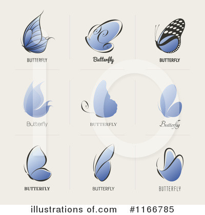 Butterflies Clipart #1166785 by elena