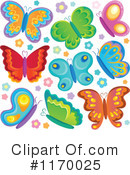 Butterfly Clipart #1170025 by visekart