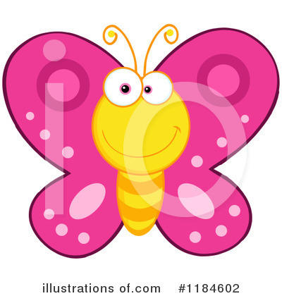 Butterfly Clipart #1184602 by Hit Toon