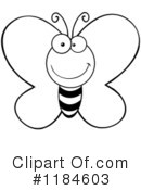 Butterfly Clipart #1184603 by Hit Toon