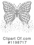 Butterfly Clipart #1198717 by Cherie Reve