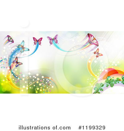 Royalty-Free (RF) Butterfly Clipart Illustration by merlinul - Stock Sample #1199329