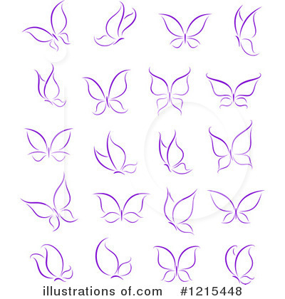 Royalty-Free (RF) Butterfly Clipart Illustration by Vector Tradition SM - Stock Sample #1215448