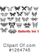 Butterfly Clipart #1264745 by Vector Tradition SM