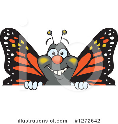 Butterfly Clipart #1272642 by Dennis Holmes Designs
