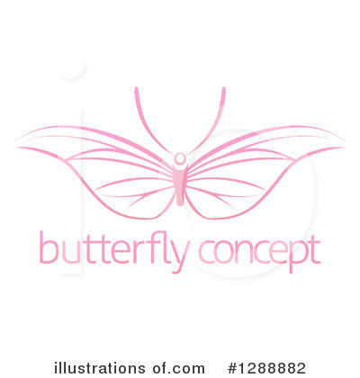 Royalty-Free (RF) Butterfly Clipart Illustration by AtStockIllustration - Stock Sample #1288882