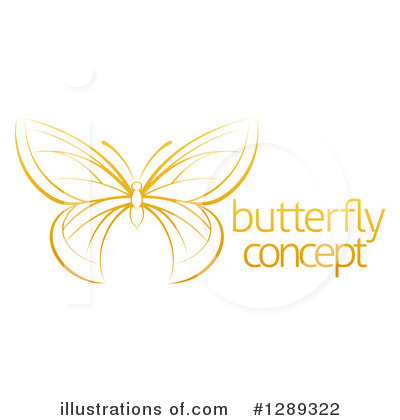 Royalty-Free (RF) Butterfly Clipart Illustration by AtStockIllustration - Stock Sample #1289322