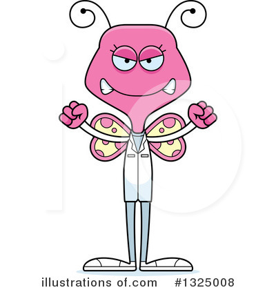 Royalty-Free (RF) Butterfly Clipart Illustration by Cory Thoman - Stock Sample #1325008