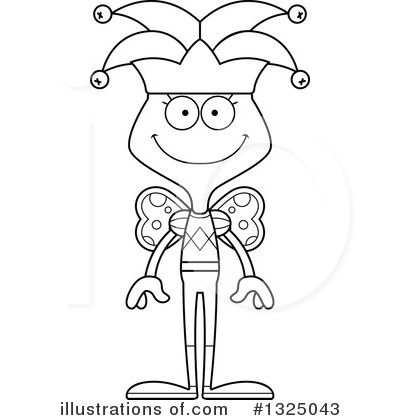 Royalty-Free (RF) Butterfly Clipart Illustration by Cory Thoman - Stock Sample #1325043