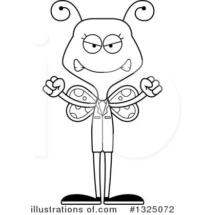 Royalty-Free (RF) Butterfly Clipart Illustration by Cory Thoman - Stock Sample #1325072