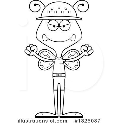 Royalty-Free (RF) Butterfly Clipart Illustration by Cory Thoman - Stock Sample #1325087