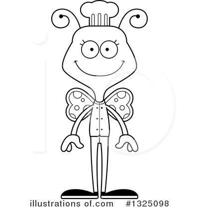 Royalty-Free (RF) Butterfly Clipart Illustration by Cory Thoman - Stock Sample #1325098