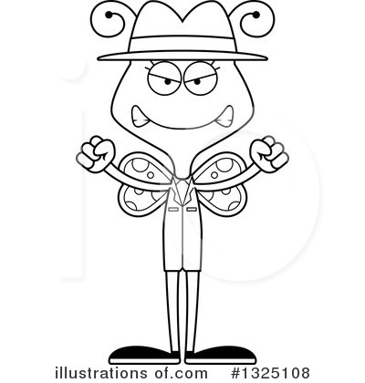Royalty-Free (RF) Butterfly Clipart Illustration by Cory Thoman - Stock Sample #1325108