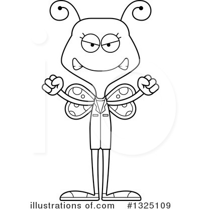 Royalty-Free (RF) Butterfly Clipart Illustration by Cory Thoman - Stock Sample #1325109