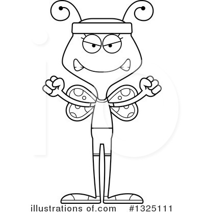 Royalty-Free (RF) Butterfly Clipart Illustration by Cory Thoman - Stock Sample #1325111