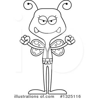 Royalty-Free (RF) Butterfly Clipart Illustration by Cory Thoman - Stock Sample #1325116