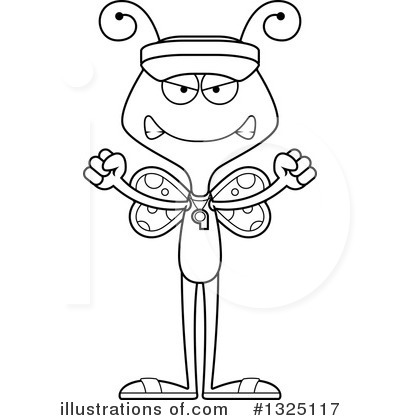 Royalty-Free (RF) Butterfly Clipart Illustration by Cory Thoman - Stock Sample #1325117