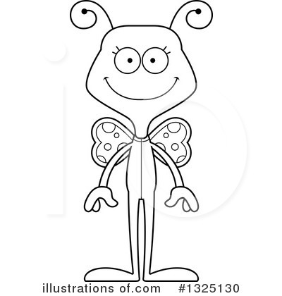 Royalty-Free (RF) Butterfly Clipart Illustration by Cory Thoman - Stock Sample #1325130