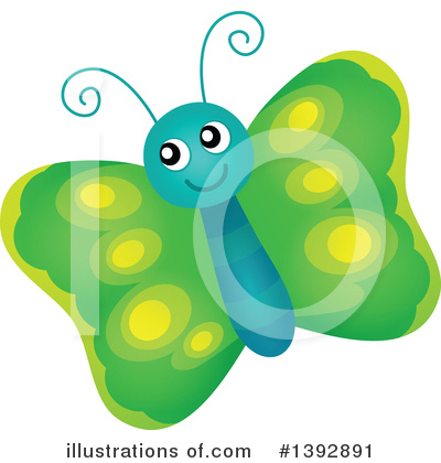 Butterfly Clipart #1392891 by visekart