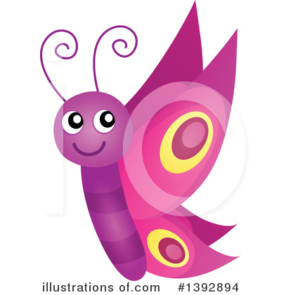 Butterfly Clipart #1392894 by visekart
