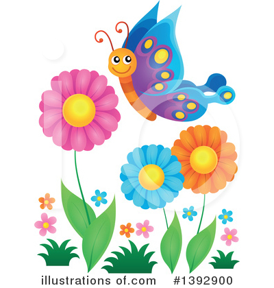 Butterfly Clipart #1392900 by visekart