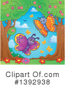 Butterfly Clipart #1392938 by visekart