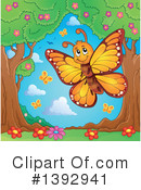 Butterfly Clipart #1392941 by visekart