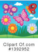 Butterfly Clipart #1392952 by visekart