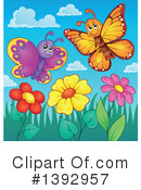 Butterfly Clipart #1392957 by visekart