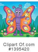 Butterfly Clipart #1395420 by visekart