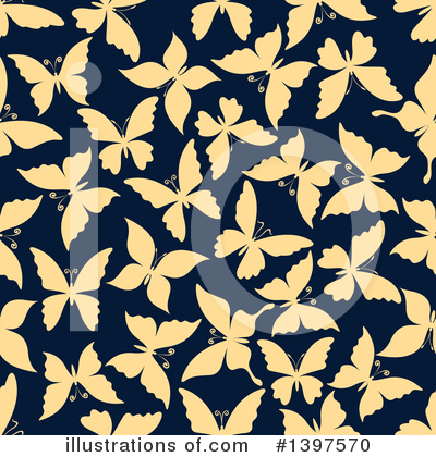Royalty-Free (RF) Butterfly Clipart Illustration by Vector Tradition SM - Stock Sample #1397570