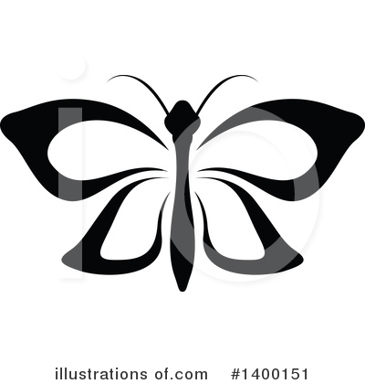 Royalty-Free (RF) Butterfly Clipart Illustration by dero - Stock Sample #1400151