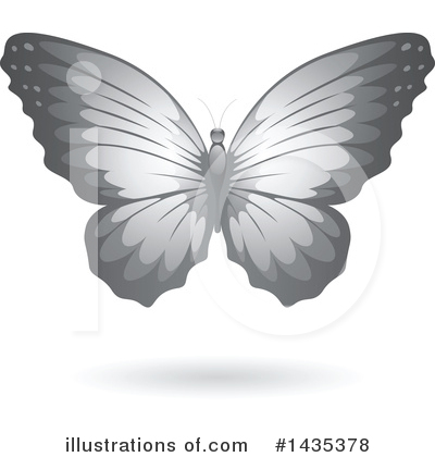 Royalty-Free (RF) Butterfly Clipart Illustration by cidepix - Stock Sample #1435378