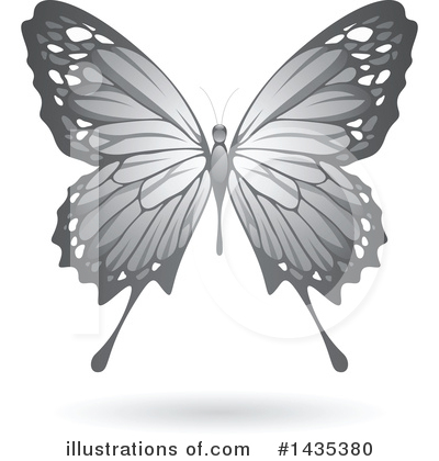 Royalty-Free (RF) Butterfly Clipart Illustration by cidepix - Stock Sample #1435380